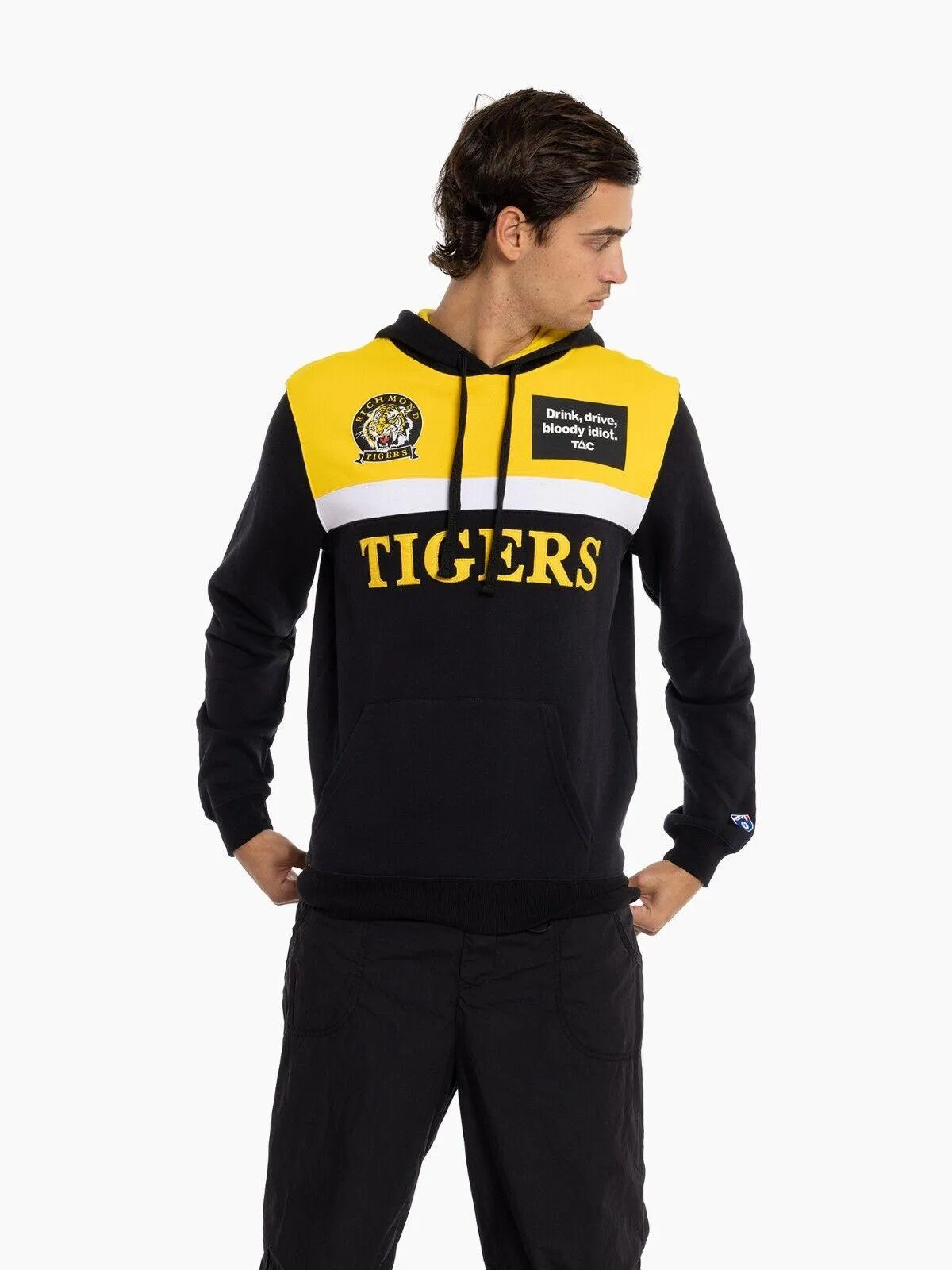 AFL Throwback OTH Hoodie - Richmond Tigers - Adult - Hoody - Jumper