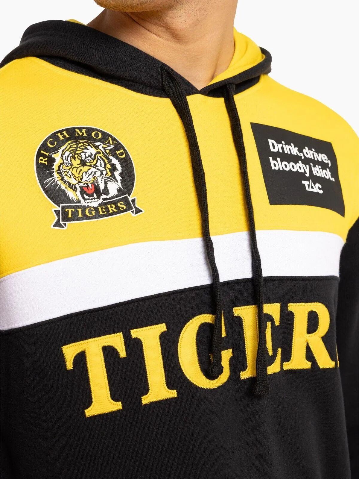 AFL Throwback OTH Hoodie - Richmond Tigers - Adult - Hoody - Jumper