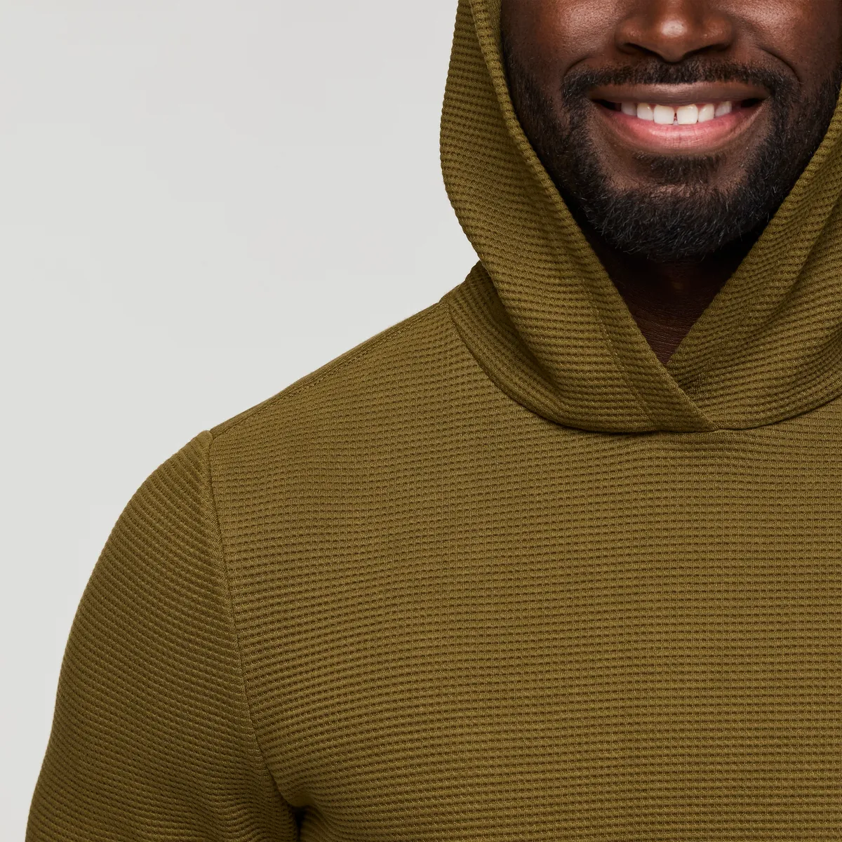 Atajo Long-Sleeve Waffle Hoodie - Men's