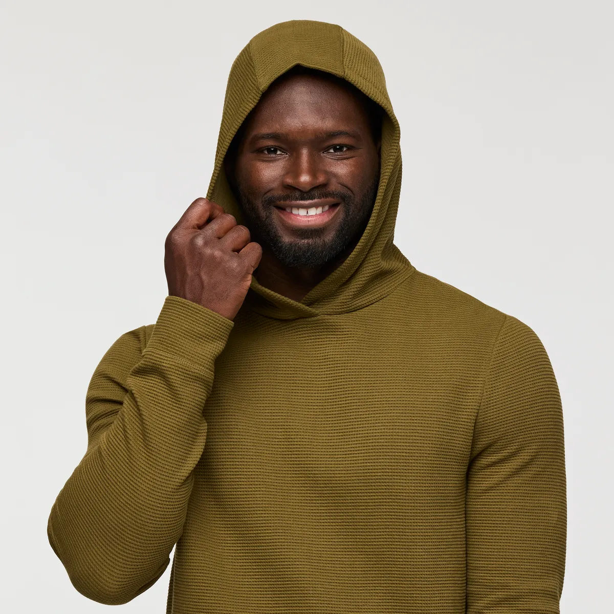 Atajo Long-Sleeve Waffle Hoodie - Men's