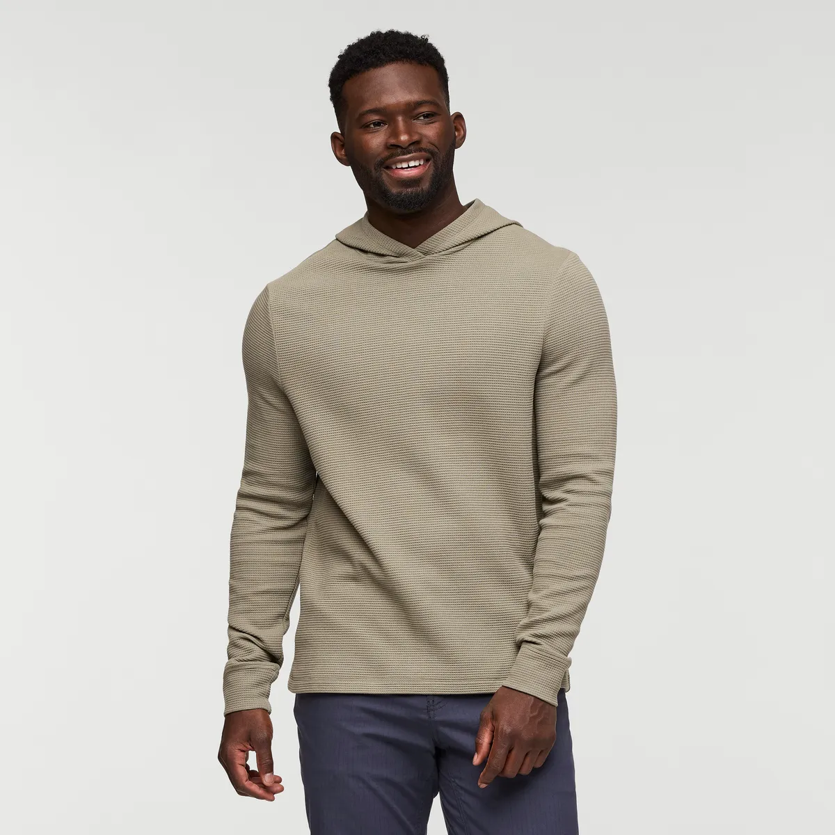 Atajo Long-Sleeve Waffle Hoodie - Men's