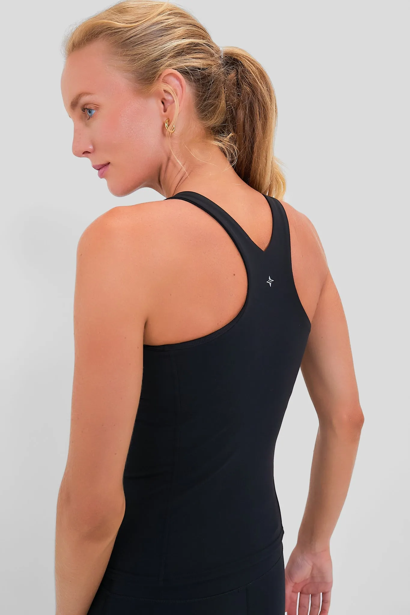 Black Compression Lena Tank