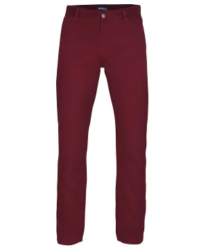 Burgundy - Men's chinos