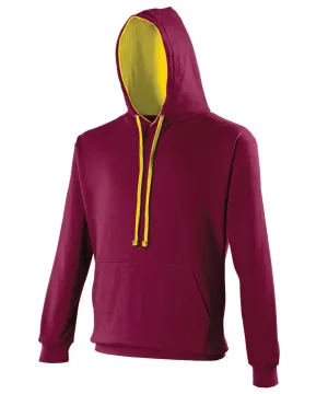 Burgundy/Gold - Varsity hoodie