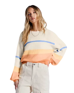 Changing Tides Jumper in Light Melon