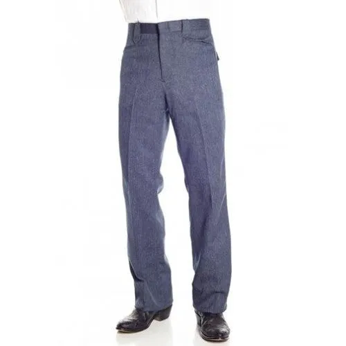 Circle S Men's Apparel - Heather Dress Ranch Pant - Navy