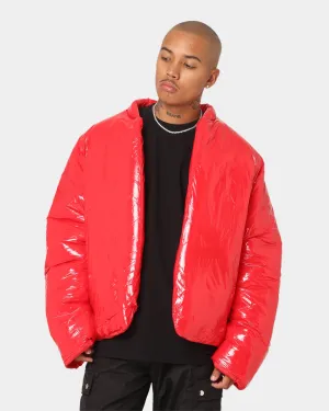 Club Paradise  Paxton Puffer Jacket Red