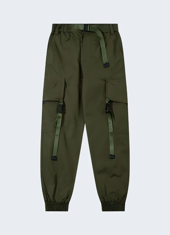 Dark Green Cargo Pants