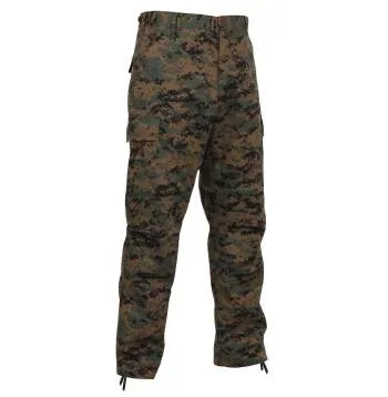 Digital Camo Tactical BDU Pants