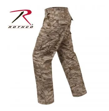 Digital Camo Tactical BDU Pants