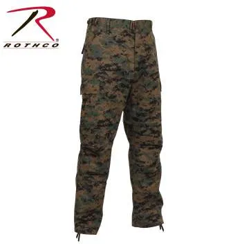 Digital Camo Tactical BDU Pants