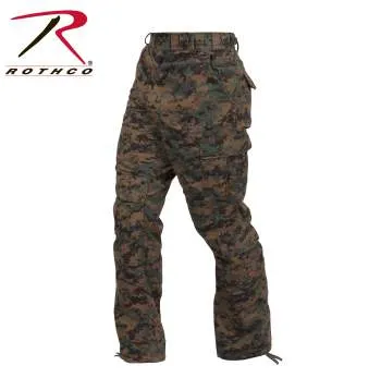 Digital Camo Tactical BDU Pants