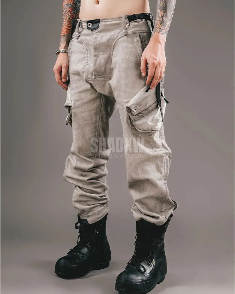 Distressed Cargo Pants