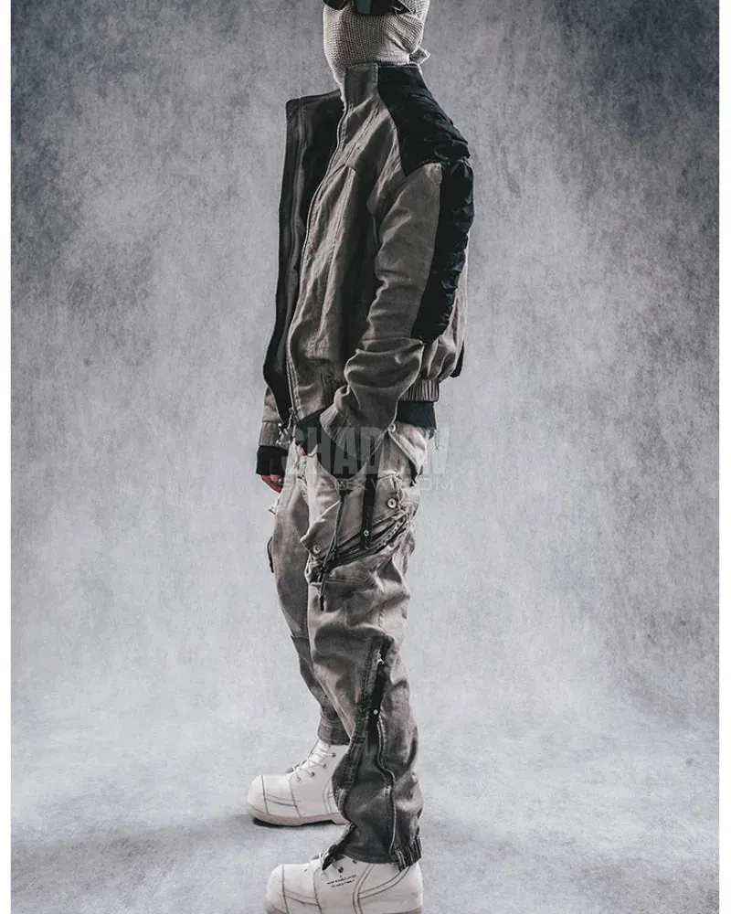 Distressed Cargo Pants