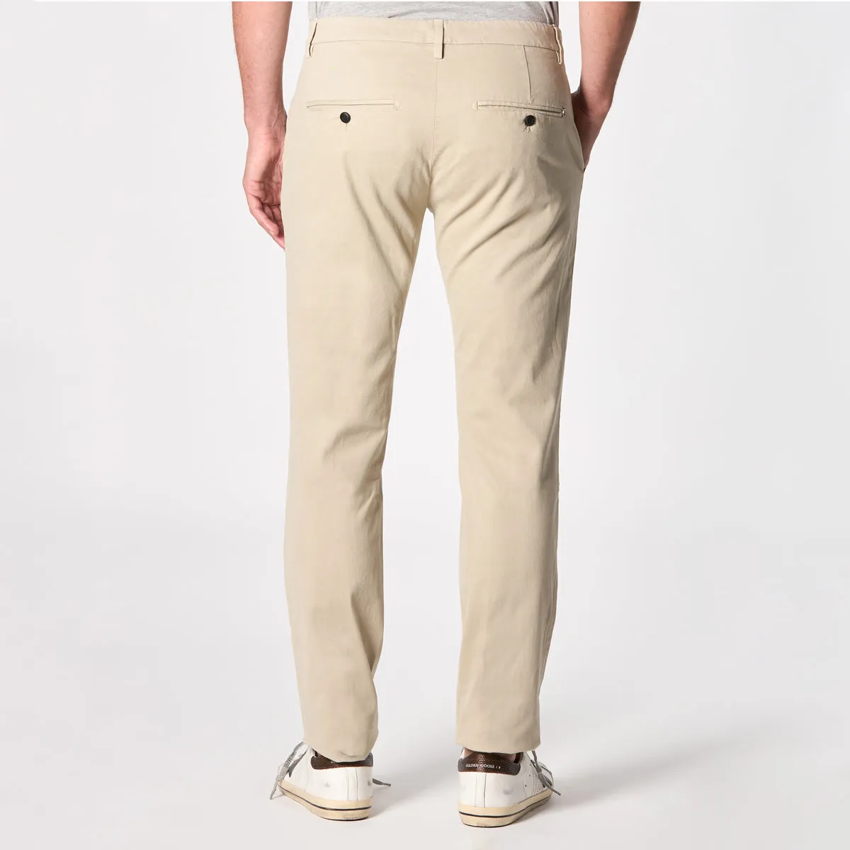 DONDUP TROUSERS UP166 GSE043 PTD 020 BEIGE