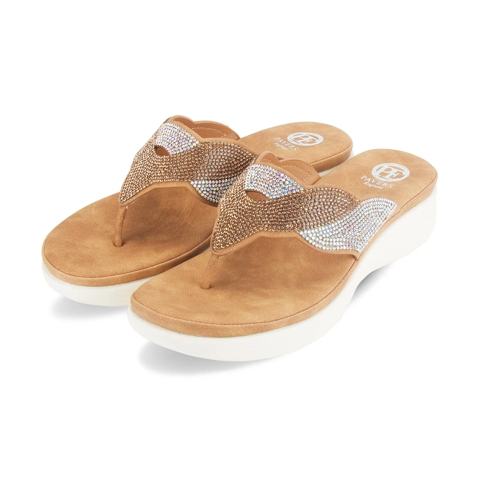 Donelle women's vista shine toepost sandal