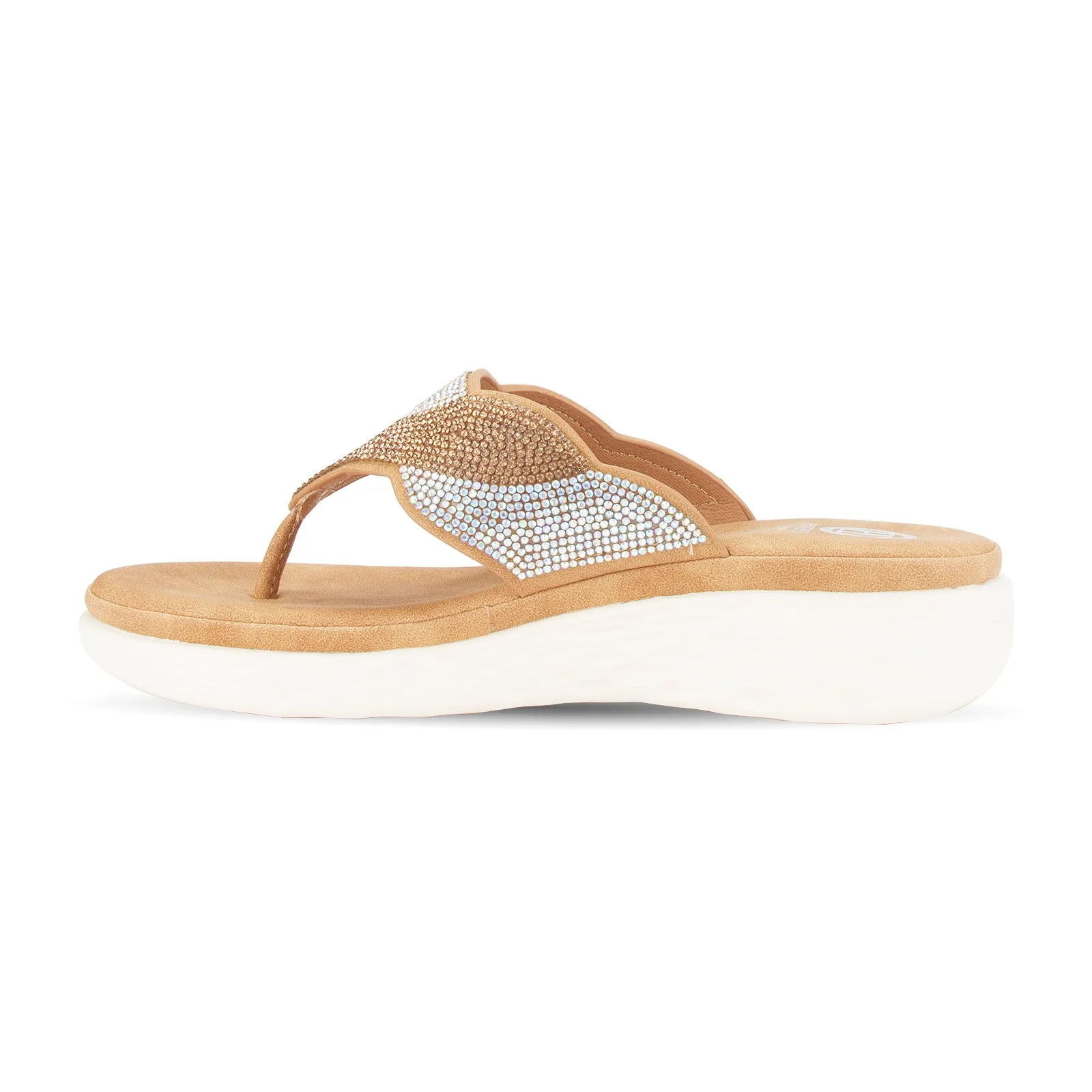 Donelle women's vista shine toepost sandal