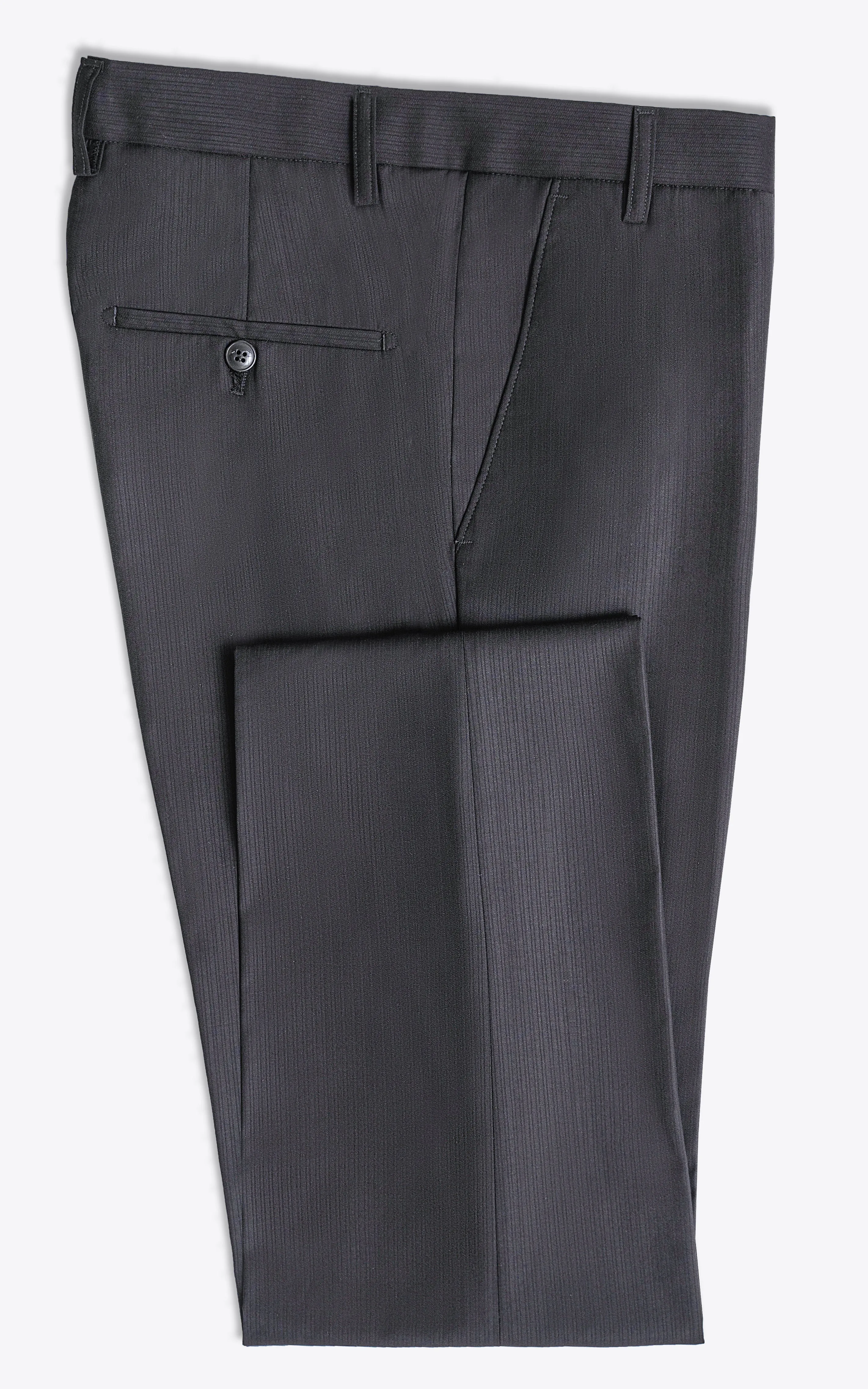 DRESS PANT BLACK SELF