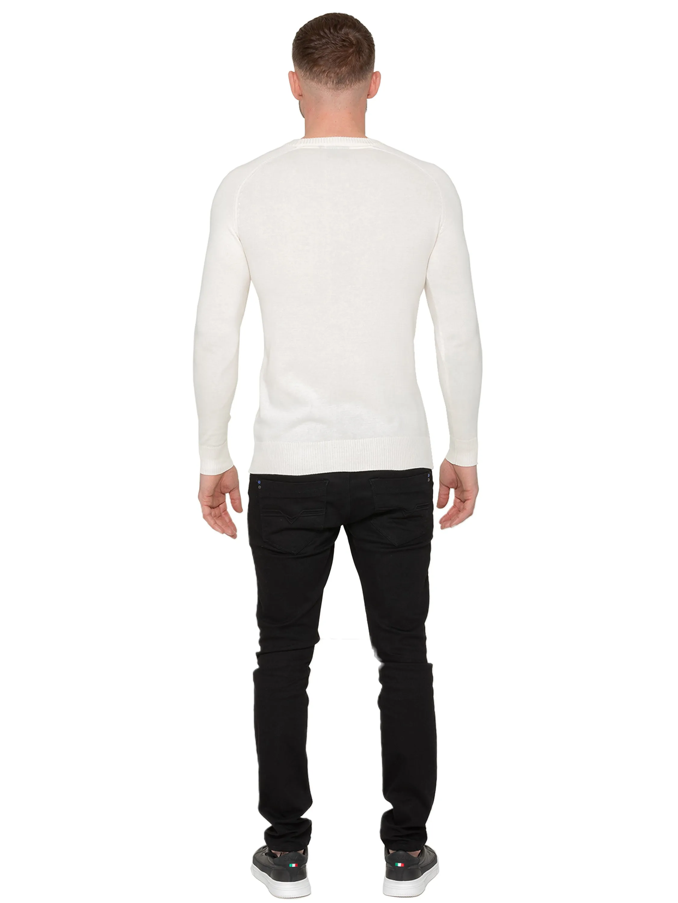 Enzo Milano | Mens Crew Neck Jumper