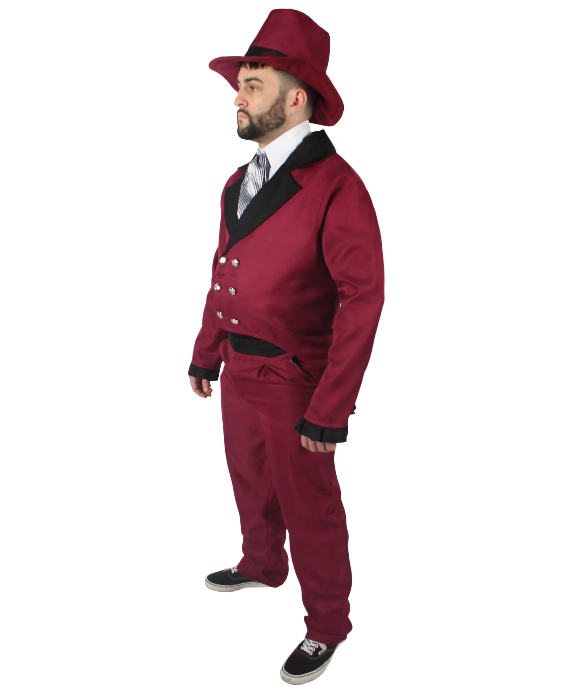 HPO Adult Men's Red Ringmaster Costume Bundle | Multiple Size Options