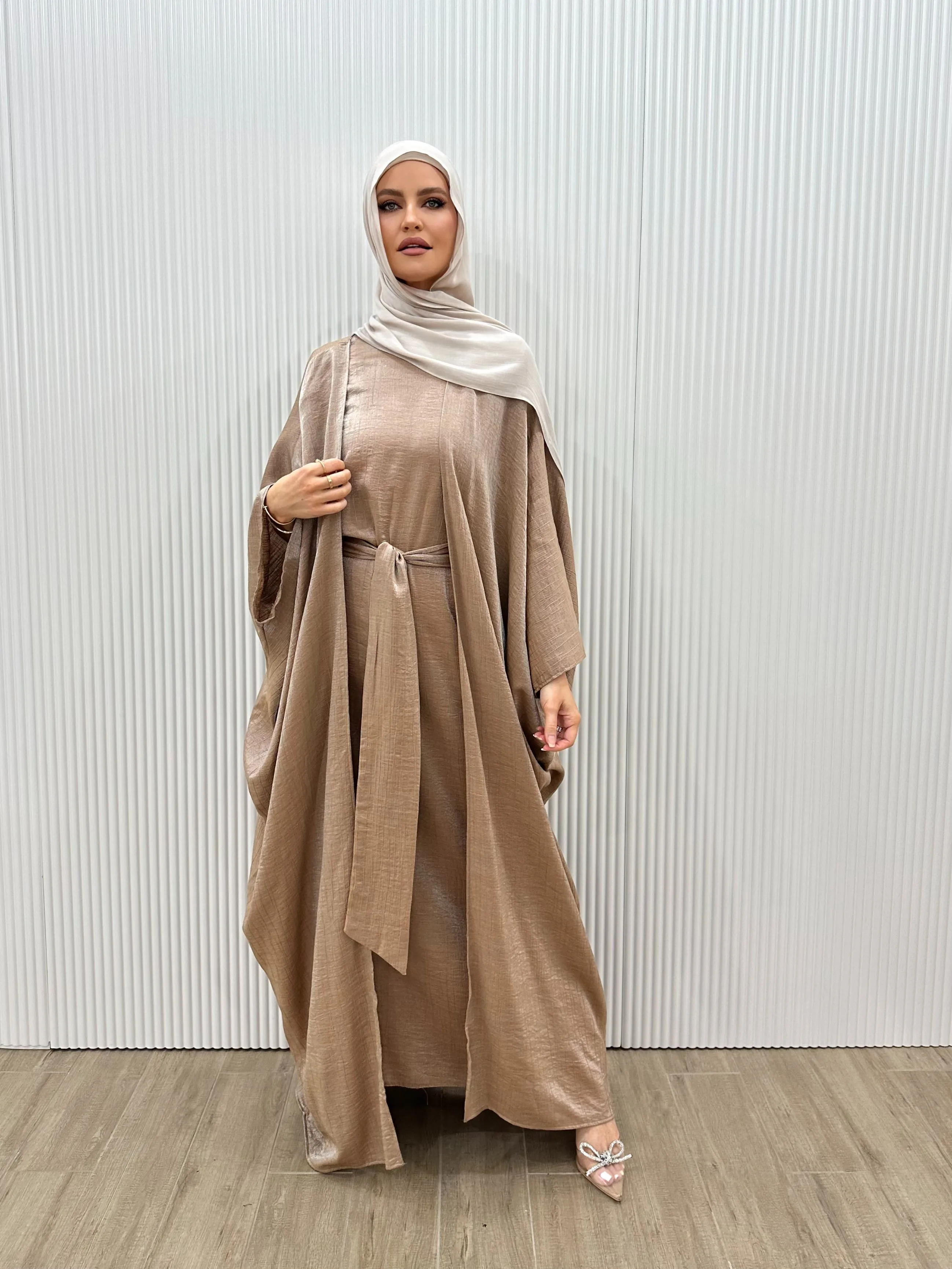 KHAWAJI BATWING 2PCS ABAYA