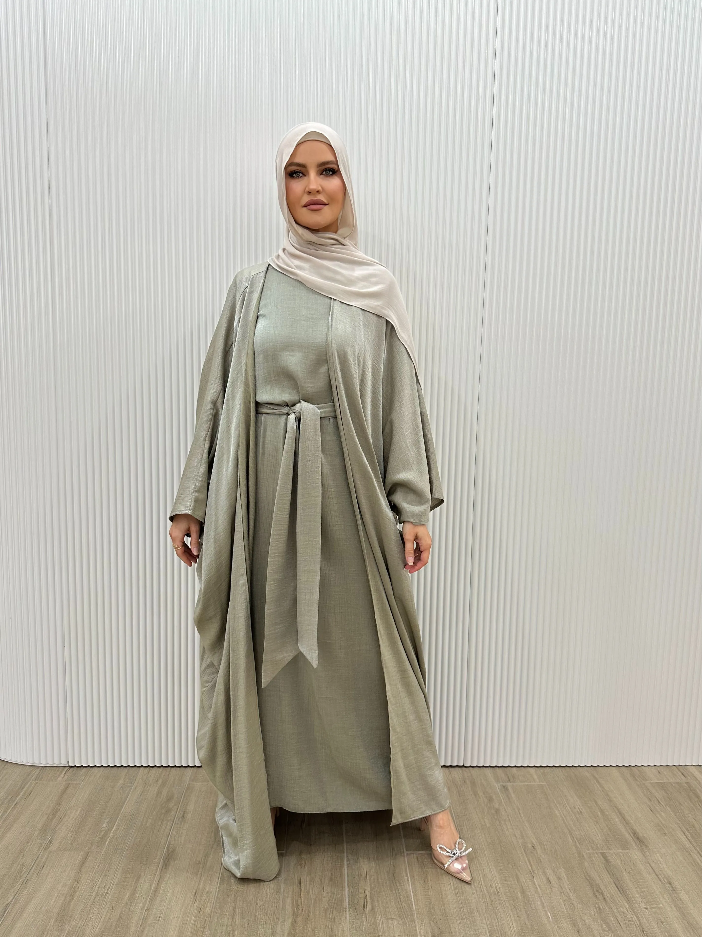 KHAWAJI BATWING 2PCS ABAYA