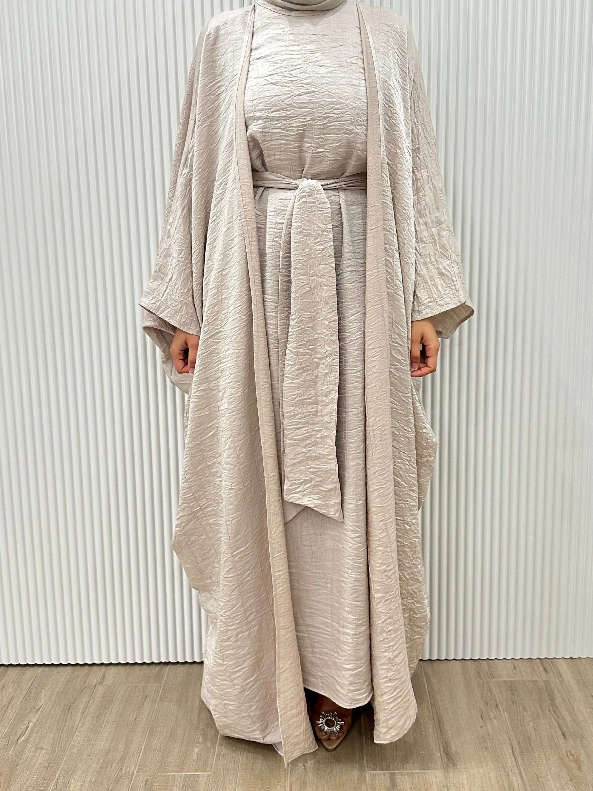 KHAWAJI BATWING 2PCS ABAYA