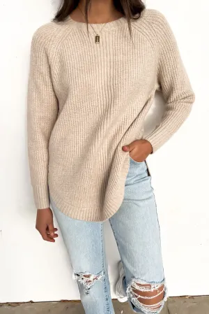 Kylie Knit Jumper Beige