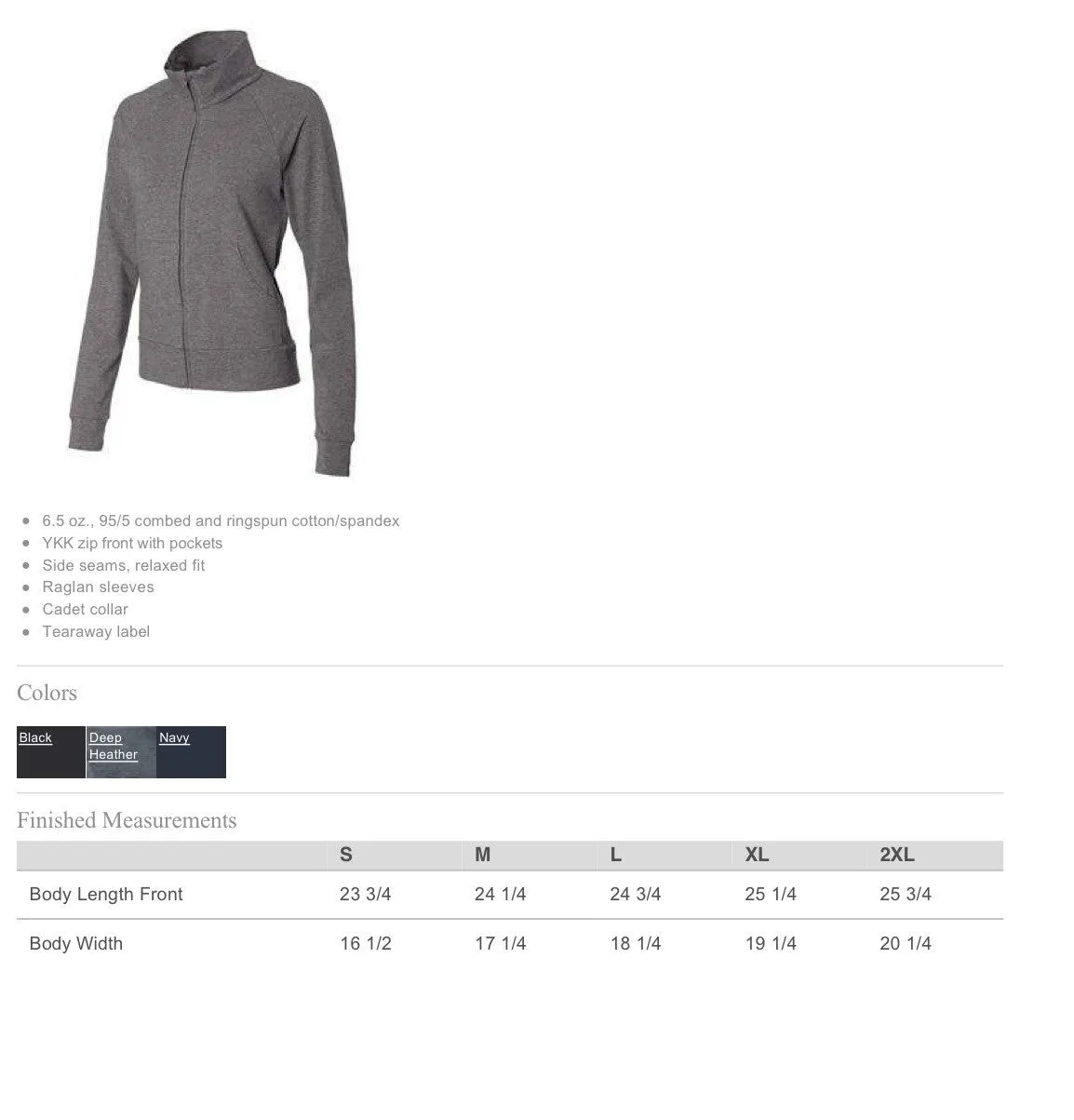 Ladies Cadet Jacket-BBF