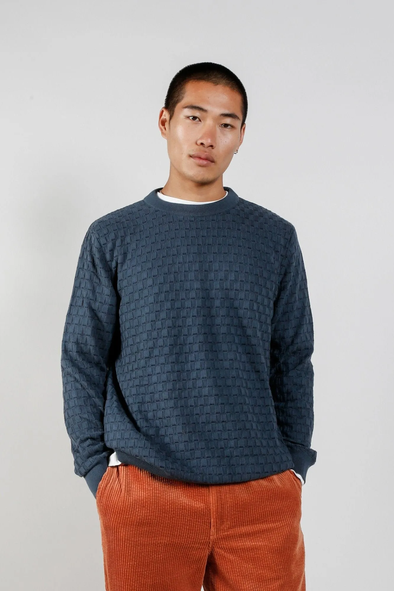 LIAM - GOTS Organic Cotton Jumper Teal