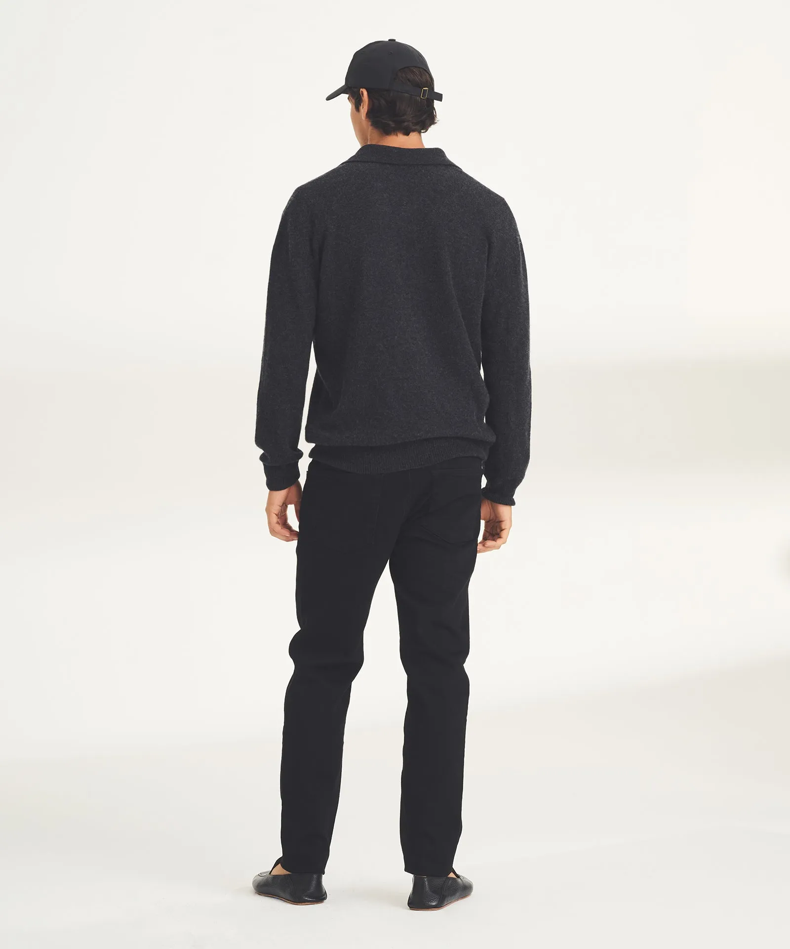 Lightweight Cashmere Relaxed Polo