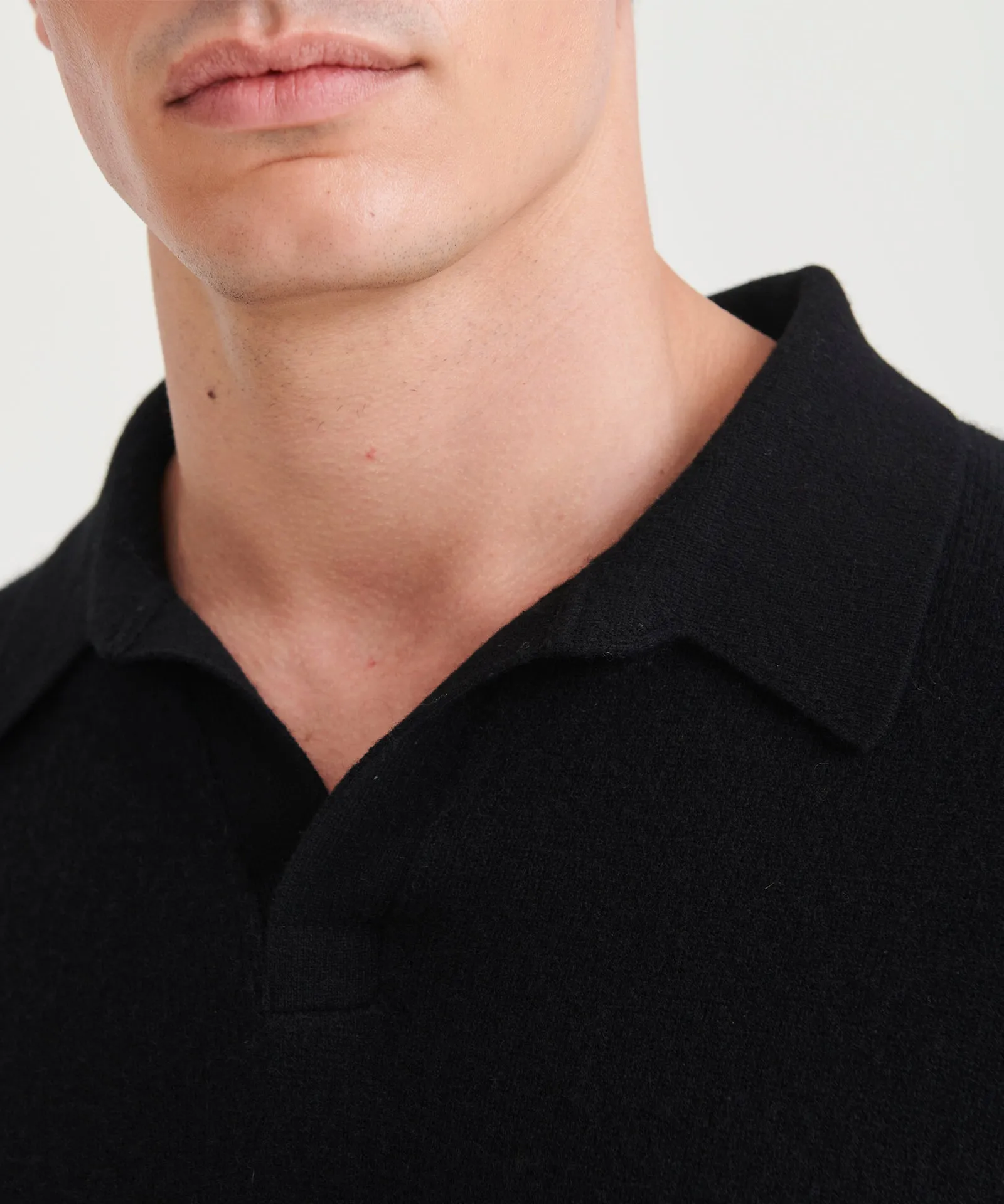 Lightweight Cashmere Relaxed Polo