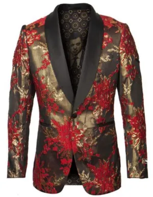 Mens Red Tuxedo Jacket - Red Dinner Jacket