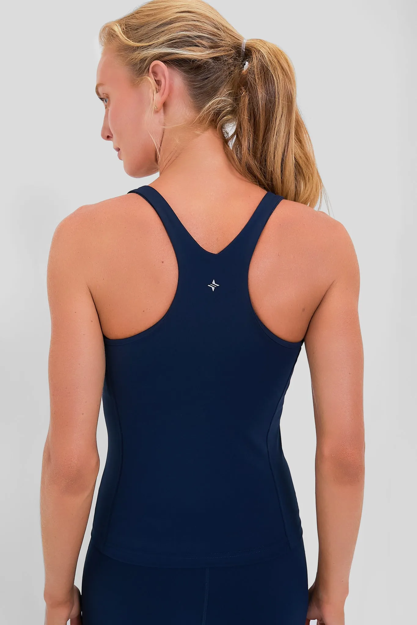 Navy Compression Lena Tank