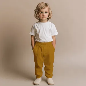 Needlecord Vintage Trousers - Mustard