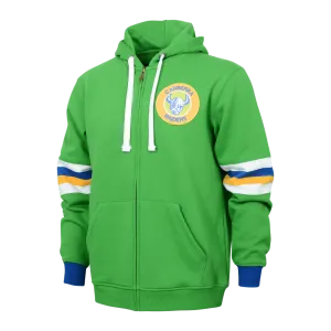 NRL Retro Zip Hoodie - Canberra Raiders - Full Zip - Fleece - Jacket