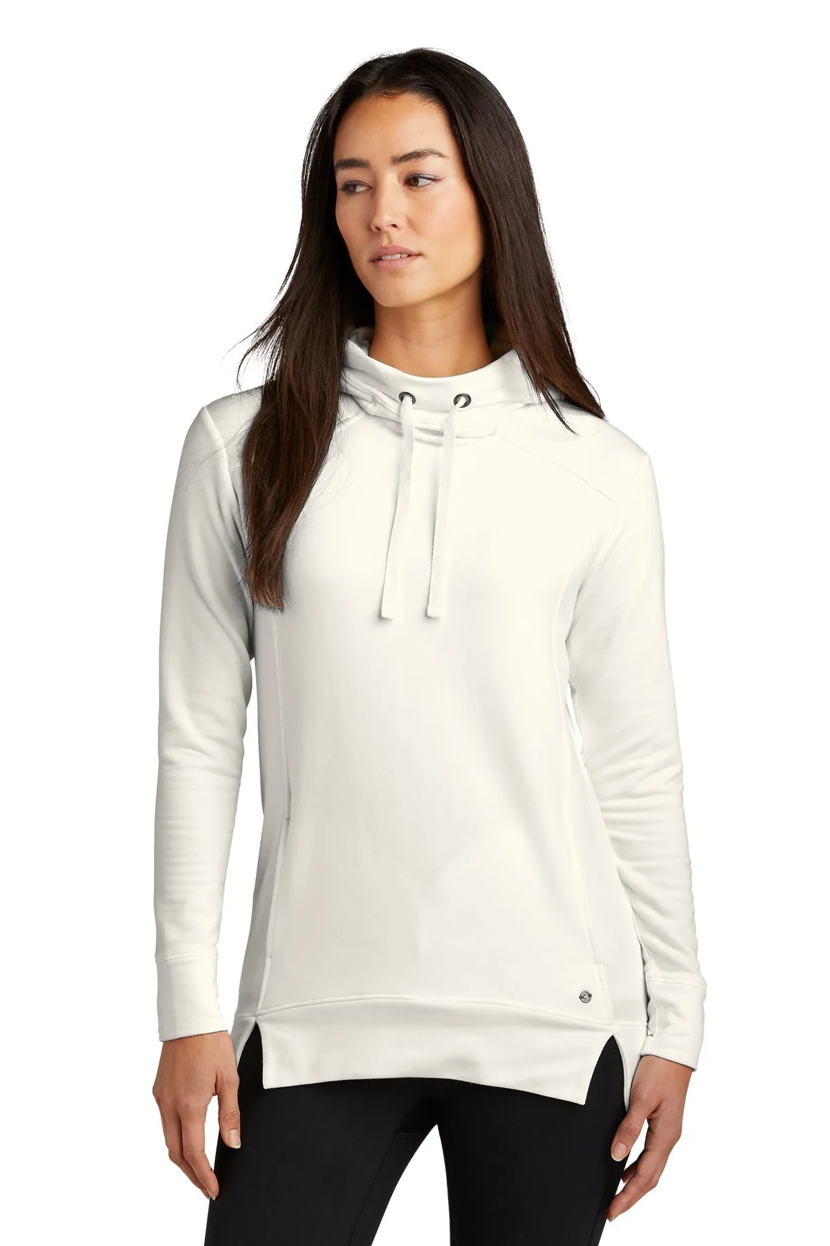 OGIO Ladies Luuma Custom Fleece Hoodies, Ivory Snow