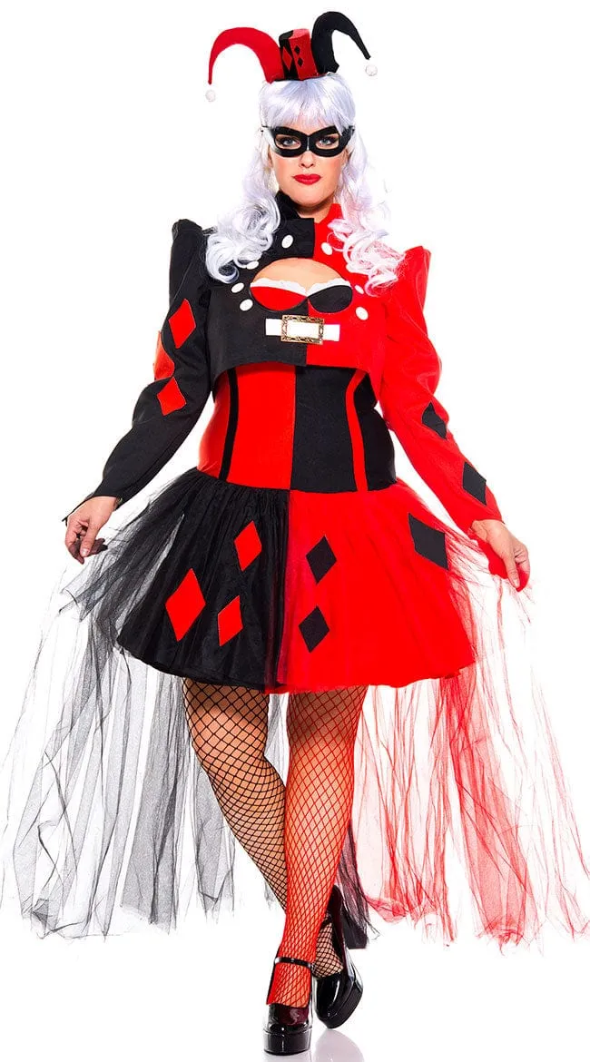 Plus Size Steampunk Harley Costume