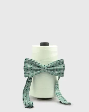 VINCENT & FRANKS SS21-12 GREEN CHECK BOW